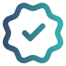 Verified check icon