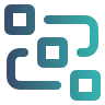 Data flow icon